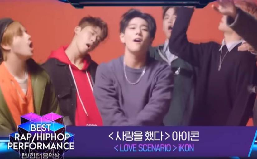 iKON’s Love Scenario wins Best Rap/HipHop Performance at Genie Music Awards